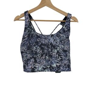 Women's Sports Bra Size XL Lined MTA Sport Blue pink Purple